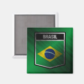 Brazilië Magneet (Voorkant / Achterkant)