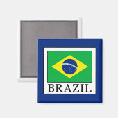 Brazilië Magneet (Voorkant / Achterkant)