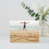 BRAZILIË. Man op de borst met een zwempak Briefkaart (Staand voorkant)