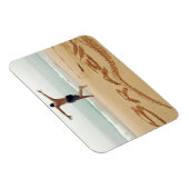 BRAZILIË. Man op de borst met een zwempak Magneet (Rechterzijde)