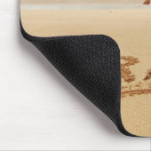 BRAZILIË. Man op de borst met een zwempak Muismat (Hoek)