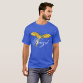 Brazilië met papegaai t-shirt (Voorkant volledig)