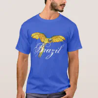 Brazilië met papegaai t-shirt