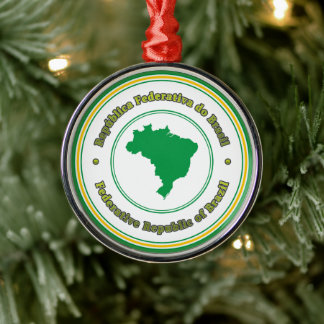 Brazilië Metalen Ornament