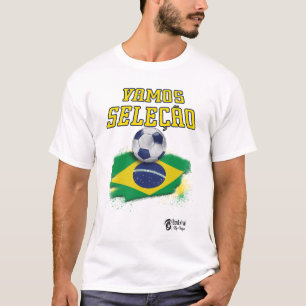 Brazilië Nationaal Football Team Fans T-shirt ver