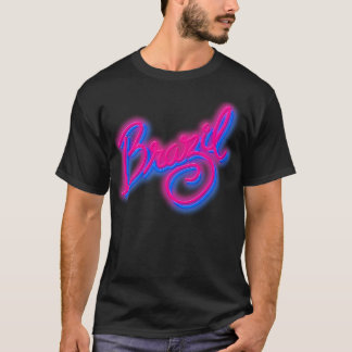 BRAZILIË Neon 80s Cult Film T-shirt