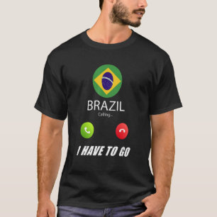 Brazilië noemt de vlag Souvenir van groot belang T-shirt