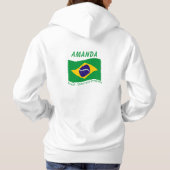 Brazilië - Orde en Voortgang Hoodie (Achterkant)