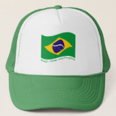 Brazilië - Orde en Voortgang Trucker Pet (Voorkant)
