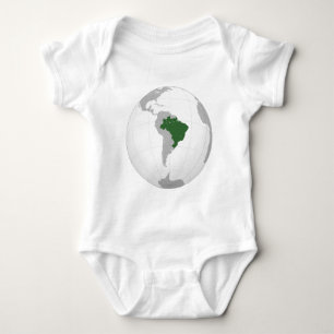 Brazilië (orthografische projectie) romper