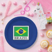 Brazilië Papieren Bordje (Feest)