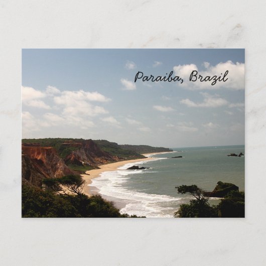 Brazilië Paraiba Beach Briefkaart (Voorkant)