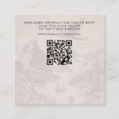 Brazilië Paspoort bruiloft QR Informatiekaartje (Voorkant)