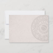 Brazilië Paspoort bruiloft RSVP Kaart (Achterkant)