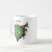 Brazilië [personaliseren] koffiemok (Voorkant links)