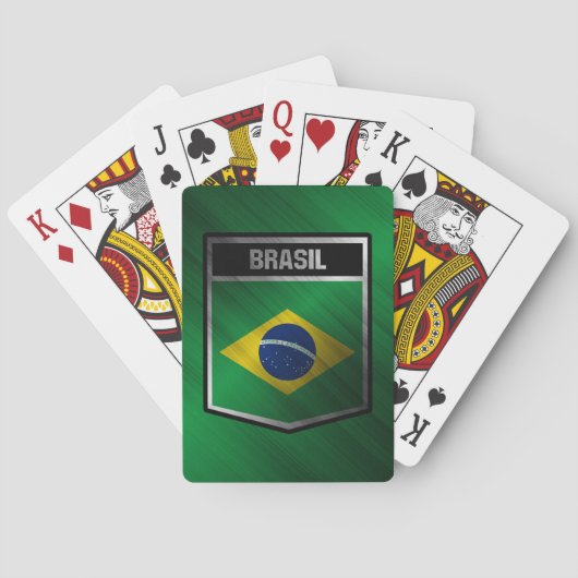 Brazilië Pokerkaarten (Achterkant)