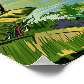 Brazilië Poster (Hoek)
