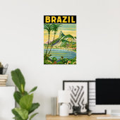 Brazilië Poster (Thuiskantoor)