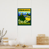 brazilië poster (Keuken)
