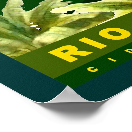 brazilië poster (Hoek)