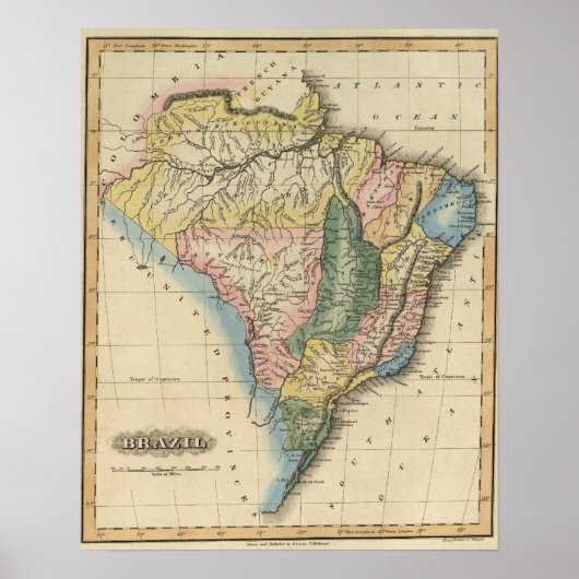 Brazilië Poster (Voorkant)