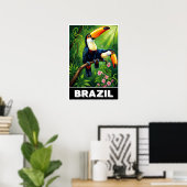 Brazilië Poster (Thuiskantoor)
