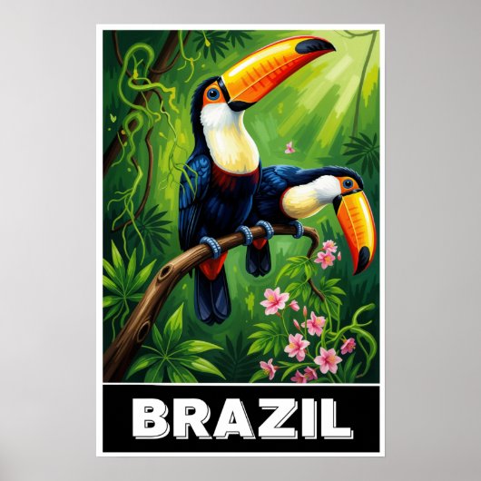 Brazilië Poster (Voorkant)