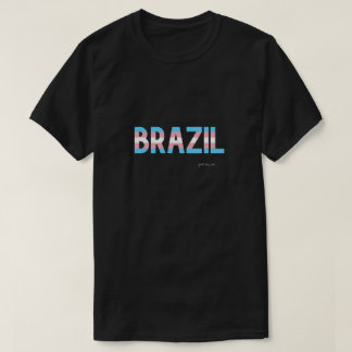 Brazilië Pride Transgender Vlag T-shirt