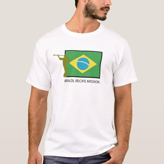 BRAZILIË RECIFE MISSIE LDS T-SHIRT (Voorkant)