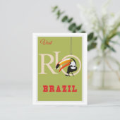 Brazilië Reisposter  Briefkaart (Staand voorkant)