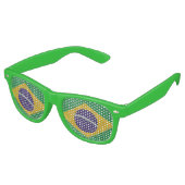 Brazilië Retro Zonnebril (Gekanteld)