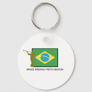 Brazilië Ribeirao Preto Mission LDS Sleutelhanger