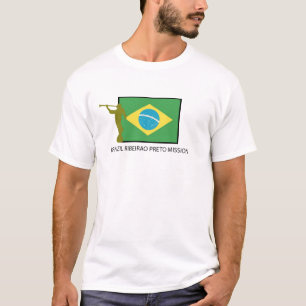 Brazilië Ribeirao Preto Mission LDS T-shirt