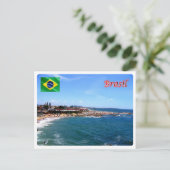 Brazilië - Rio Das Otras Beach - Briefkaart (Staand voorkant)