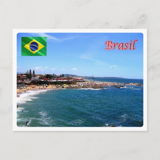 Brazilië - Rio Das Otras Beach - Briefkaart (Voorkant)