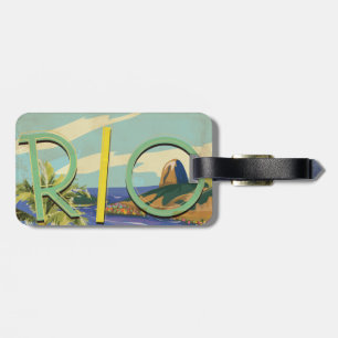 Brazilië - Rio De Janeiro Bagagelabel