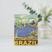 Brazilië - Rio De Janeiro Briefkaart (Staand voorkant)