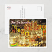 Brazilië - Rio de Janeiro - Carnival - Briefkaart (Voorkant / Achterkant)