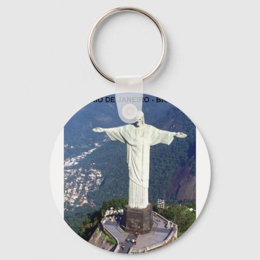 Brazilië Rio De Janeiro christ (St.K.) Sleutelhanger (Voorkant)
