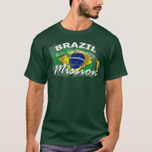 Brazilië Rio de Janeiro Mormon LDS Mission Gift T-shirt