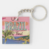 Brazilië - Rio De Janeiro Sleutelhanger (Achterkant)