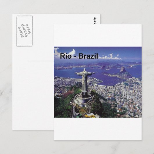 Brazilië Rio De Janeiro (St.K.) Briefkaart (Voorkant / Achterkant)