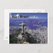 Brazilië Rio De Janeiro (St.K.) Briefkaart (Voorkant / Achterkant)