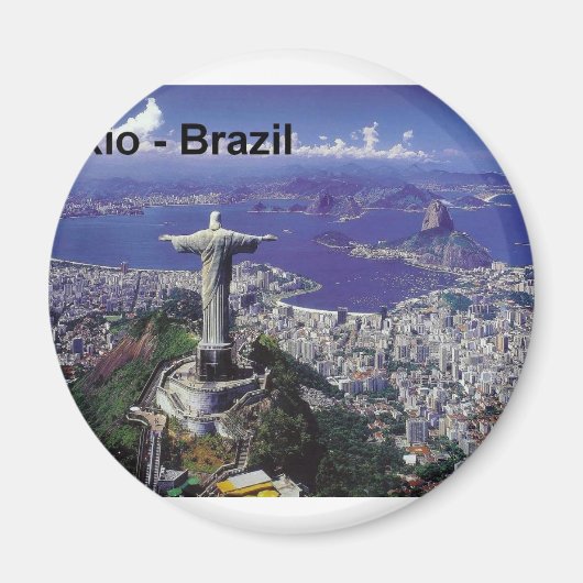 Brazilië Rio De Janeiro (St.K.) Magneet (Voorkant)