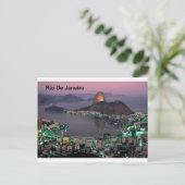 Brazilië Rio de Janeiro Sugar Loaf Mountain (St.K. Briefkaart (Staand voorkant)