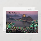 Brazilië Rio de Janeiro Sugar Loaf Mountain (St.K. Briefkaart (Voorkant / Achterkant)