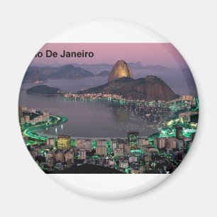 Brazilië Rio de Janeiro Sugar Loaf Mountain (St.K Magneet