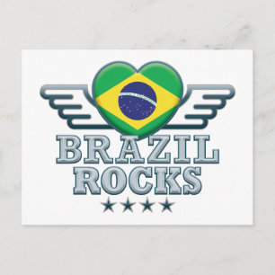 Brazilië Rocks v2 Briefkaart