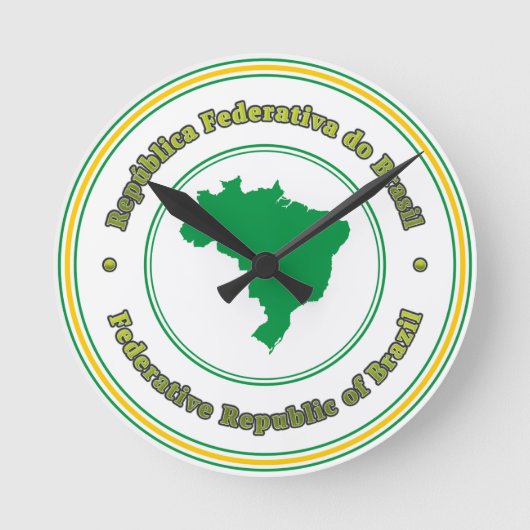 Brazilië Ronde Klok (Voorkant)