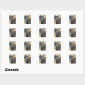 Brazilië Ronde Sticker (Vel)